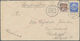 Alle Welt: 1900/58 Highly Interesting Holding Of 25 Letters, Cards And Postal Stationeries With Vari - Colecciones (sin álbumes)