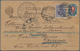 Alle Welt: 1900/58 Highly Interesting Holding Of 25 Letters, Cards And Postal Stationeries With Vari - Colecciones (sin álbumes)