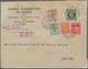 Alle Welt: 1900/58 Highly Interesting Holding Of 25 Letters, Cards And Postal Stationeries With Vari - Colecciones (sin álbumes)