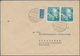 Delcampe - Alle Welt: 1906/1979, Briefe, Karten Und Ganzsachen Aus Aller Welt In Schachtel, Dabei Interesante S - Sammlungen (ohne Album)