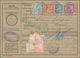 Alle Welt: 1909/1930, Lot Of 29 Covers/cards (incl. 23 Parcel Despatch Forms), Comprising Egypt, Swi - Collections (without Album)