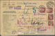 Alle Welt: 1909/1930, Lot Of 29 Covers/cards (incl. 23 Parcel Despatch Forms), Comprising Egypt, Swi - Collections (sans Albums)