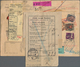 Alle Welt: 1909/1930, Lot Of 29 Covers/cards (incl. 23 Parcel Despatch Forms), Comprising Egypt, Swi - Colecciones (sin álbumes)