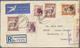 Delcampe - Alle Welt: 1950/1980 (ca.), Correspondence To ISRAEL, Lot Of Apprx. 160 Covers Incoming From Switzer - Colecciones (sin álbumes)