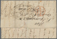 Mittel- Und Südamerika: 1829/1865, FORWARDED TRANSATLANTIC MAIL: Lot With 11 Entire Letters, Sent Vi - Autres - Amérique