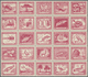 Südamerika: 1867/1960 (ca.), Accumulation With Main Part From CHILE Incl. Many Better Stamps And Com - Autres - Amérique