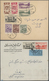 Naher Osten: 1890-1980, 75 Covers / Cards Near East, French And British Fieldpost, Syria And Lebanon - Otros & Sin Clasificación