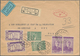 Delcampe - Levante / Levant: 1920-60 Ca., Box Containing Over 200 Covers / Cards / FDC Including Many Attractiv - Turkey (offices)