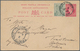 Britische Kolonien: 1890/1960 (ca.), British Asia, Group Of 24 Covers/cards Incl. Stationeries, Comp - Other & Unclassified