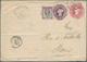 British Commonwealth: 1855-99: Six Early Covers And Postal Stationery Items, Three Cut-offs Of P/s E - Andere & Zonder Classificatie