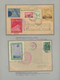 Ballonpost: 1897/1957, Collection Of 78 Covers/cards On Written Up Album Pages, Comprising E.g. GERM - Montgolfier