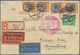 Flugpost Deutschland: 1924/1944, Gehaltvoller Sammlungsbestand Mit Ca.60 Belegen, Dabei Viel Bedarfs - Luft- Und Zeppelinpost