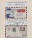 Flugpost Deutschland: 1955/2010, LUFTHANSA, Umfassende Ausstellungssammlung Von Ca. 540 Briefen Und - Correo Aéreo & Zeppelin