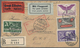 Flugpost Alle Welt: 1924/1938, Interesting Lot With 20 Airmail- And Zeppelin-covers, Comprising Euro - Sonstige & Ohne Zuordnung