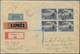 Flugpost Alle Welt: 1926/1955, Lot Of Twelve Airmail Covers Incl. Catapult Mail, Asian 1st Flights E - Otros & Sin Clasificación