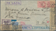 Flugpost Alle Welt: 1940/1945, Lot With Ca.50 WWII Airmail Covers, Comprising Latin America, Europea - Other & Unclassified