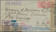 Flugpost Alle Welt: 1940/1945, Lot With Ca.50 WWII Airmail Covers, Comprising Latin America, Europea - Andere & Zonder Classificatie