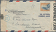 Flugpost Alle Welt: 1940/1945, Lot With Ca.50 WWII Airmail Covers, Comprising Latin America, Europea - Other & Unclassified