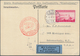 Delcampe - Zeppelinpost Deutschland: Collection Of Over 120 Zeppelin Items With Dozens Of Flown Covers Includin - Luchtpost & Zeppelin