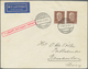 Delcampe - Zeppelinpost Deutschland: 1924/1939, Gehaltvoller Posten Mit 37 Belegen, Dabei Erste Amerikafahrten - Airmail & Zeppelin