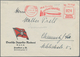 Zeppelinpost Deutschland: 1937/1939, DEUTSCHE ZEPPELIN REEDEREI, 11 Different Envelopes With Adverti - Poste Aérienne & Zeppelin