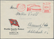 Zeppelinpost Deutschland: 1937/1939, DEUTSCHE ZEPPELIN REEDEREI, 11 Different Envelopes With Adverti - Luchtpost & Zeppelin