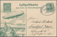 Delcampe - Zeppelinpost Deutschland: Over Two Hundred Zeppelin Flights, Original Private Photographs, Real Phot - Luchtpost & Zeppelin