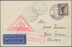 Delcampe - Zeppelinpost Europa: Collection Of Over 110 Zeppelin Items, Mostly Flown Covers With A Large Number - Otros - Europa