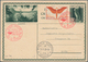 Delcampe - Zeppelinpost Europa: 1910's-1930's: Group Of 46 Covers And Postcards Flown By ZEPPELIN Or Special Ai - Otros - Europa