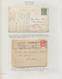 Zeppelinpost Europa: 1914/1918, WWI AIR SHIPS, Collection Of Apprx. 39 Covers/cards On Written Up Al - Altri - Europa