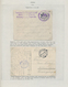 Delcampe - Zeppelinpost Europa: 1914/1918, WWI AIR SHIPS, Collection Of Apprx. 39 Covers/cards On Written Up Al - Europe (Other)