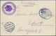 Deutsche Schiffspost Im Ausland - Seepost: 1884/1913 (ca.), 26 Belege (teils AK Bzw. Frankiert Mit M - Otros & Sin Clasificación