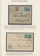 Schiffspost Alle Welt: 1845/1935, Collection Of Apprx. 83 Covers/cards Arranged On Written Up Album - Andere & Zonder Classificatie