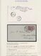 Delcampe - Schiffspost Alle Welt: 1845/1935, Collection Of Apprx. 83 Covers/cards Arranged On Written Up Album - Other & Unclassified