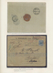 Delcampe - Schiffspost Alle Welt: 1845/1935, Collection Of Apprx. 83 Covers/cards Arranged On Written Up Album - Autres & Non Classés