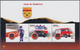 Thematik: Feuerwehr / Firebrigade: 2004, Angola: „FIRE BRIGADE “, Complete Set Of 3 In Miniature She - Firemen