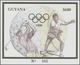 Delcampe - Thematik: Olympische Spiele / Olympic Games: 1993, Guyana. Complete Set Of 5 Times 2 GOLD And SILVER - Other & Unclassified