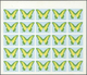 Delcampe - Thematik: Tiere-Schmetterlinge / Animals-butterflies: 1972. Sharjah. Progressive Proof (6 Phases) In - Butterflies