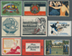 Delcampe - Thematik: Vignetten,Werbemarken / Vignettes, Commercial Stamps: 1860/1980 Ca., CINDERELLAS Of Differ - Cinderellas