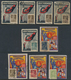 Thematik: Vignetten,Werbemarken / Vignettes, Commercial Stamps: SOWJET UNION. 1920/1925 (ca). Except - Erinofilia