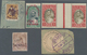 Albanien: 1913/1942, Mint And Used Assortment On Retail Cards, Comprising Better Issues And Speciali - Albanië