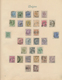 Belgien: 1849/1933, Mint And Used Collection In An Ancient Borek Binder, From Classic Issues Showing - Collections