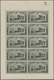 Belgien: 1935, Salon International Du Timbre Complete Set Of Three Showing An Old Five-horse Postal - Verzamelingen