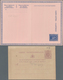 Belgien - Ganzsachen: 1873/1915 Ca. 27 Postal Stationery Cards And Covers, Lettercards Incl. Double - Andere & Zonder Classificatie