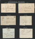 Delcampe - Belgien - Stempel: BINCHE, 1801/1850 Ca., Specialized And Very Detailed Collection Comprising The Pr - Autres & Non Classés