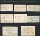 Delcampe - Belgien - Stempel: BINCHE, 1801/1850 Ca., Specialized And Very Detailed Collection Comprising The Pr - Autres & Non Classés