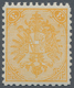 Bosnien Und Herzegowina: 1900, Definitives "Double Eagle", 3h. Yellow, Specialised Assortment Of 15 - Bosnië En Herzegovina