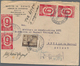 Delcampe - Bulgarien: 1945/1951, Assortment Of Apprx. 115 Covers/cards/used Stationeries, Mainly Commercial Mai - Briefe U. Dokumente
