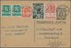 Delcampe - Bulgarien: 1945/1951, Assortment Of Apprx. 115 Covers/cards/used Stationeries, Mainly Commercial Mai - Storia Postale