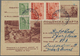 Delcampe - Bulgarien: 1945/1951, Assortment Of Apprx. 115 Covers/cards/used Stationeries, Mainly Commercial Mai - Storia Postale